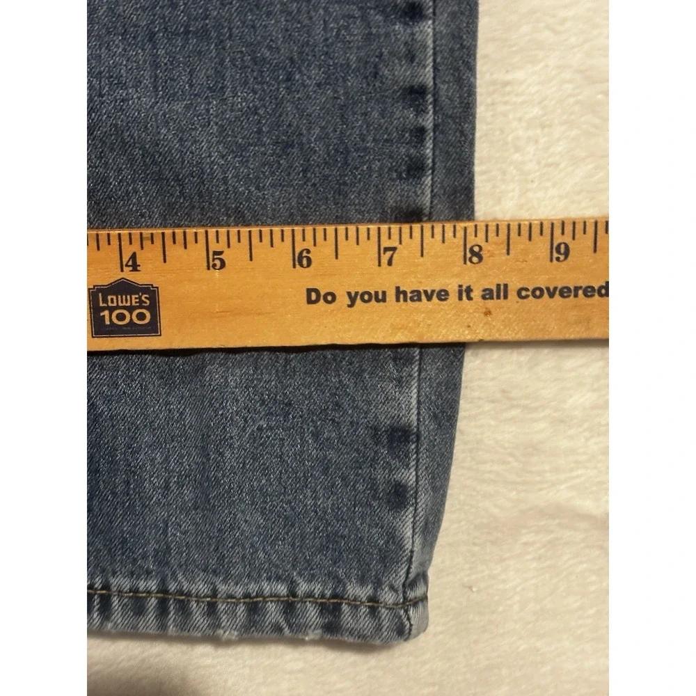 Levis 502 Jeans Mens 36x29 (actual 36x27) Stretch Med‎ Wash All Seasons Distress